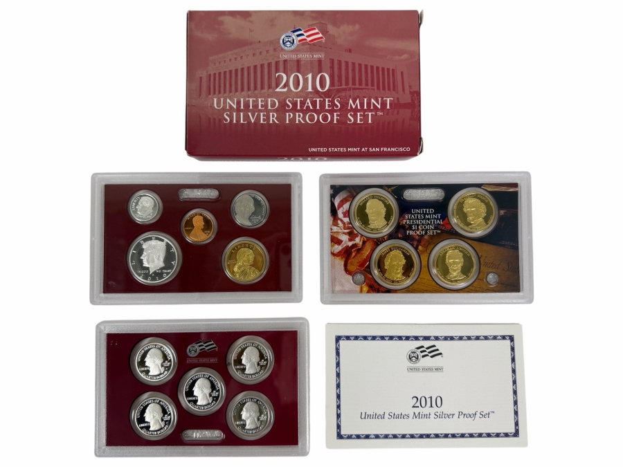 2010 United States Mint Silver Proof Set