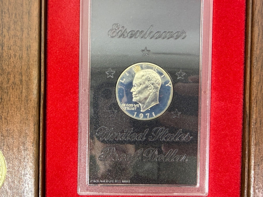 (4) Eisenhower Proof Dollars (40% Silver) [Photo 2]