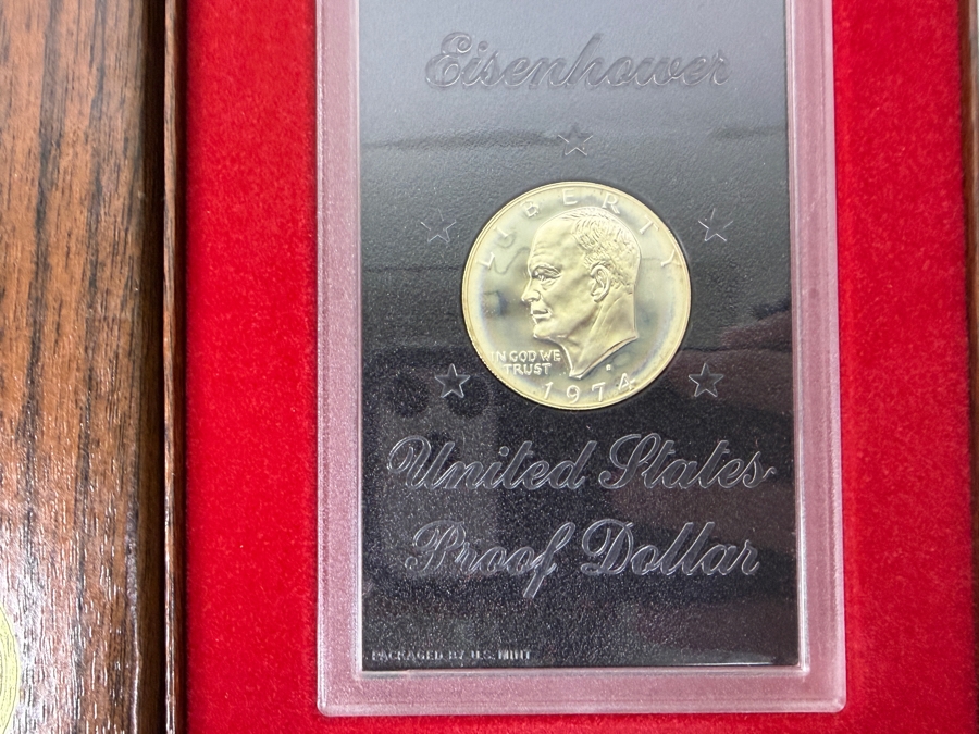 (4) Eisenhower Proof Dollars (40% Silver) [Photo 5]