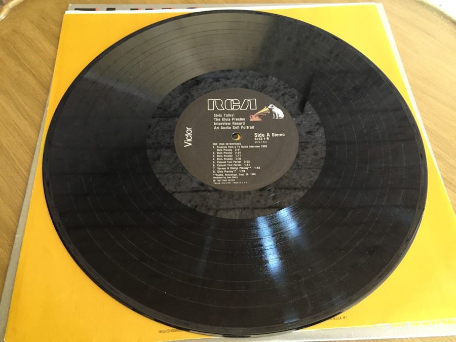 Elvis Presley ‎- Elvis Talks! The Elvis Presley Interview Record: An Audio Self-Portrait - PROMO [Photo 5]