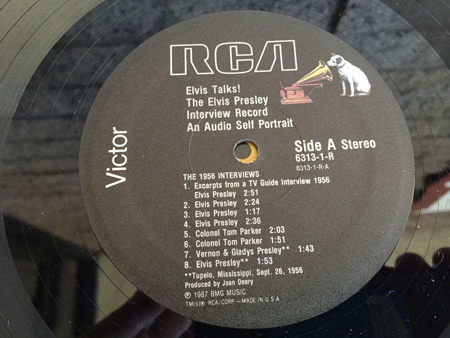 Elvis Presley ‎- Elvis Talks! The Elvis Presley Interview Record: An Audio Self-Portrait - PROMO [Photo 6]