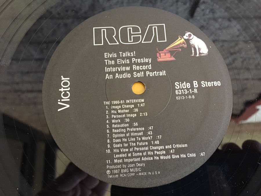 Elvis Presley ‎- Elvis Talks! The Elvis Presley Interview Record: An Audio Self-Portrait - PROMO [Photo 8]