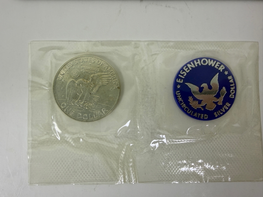 1971-S Eisenhower Uncirculated Silver Dollar (40% Silver .3162 Troy Oz) [Photo 3]