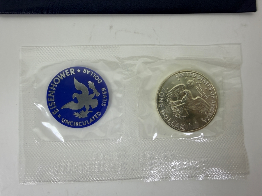 1972-S Eisenhower Uncirculated Silver Dollar (40% Silver .3162 Troy Oz) [Photo 3]