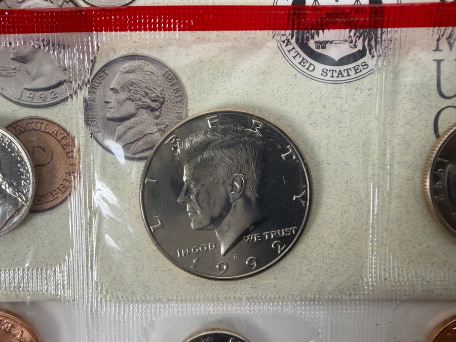 Collection (8) Of Vintage 1990s United States Mint Sets [Photo 8]