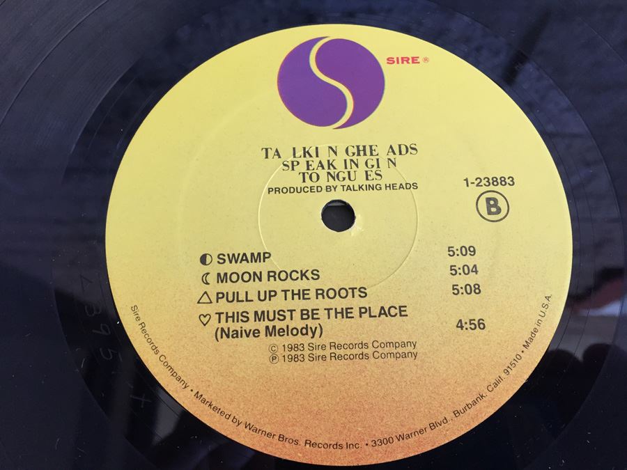 Talking Heads ‎- Speaking In Tongues - Sire ‎- 1-23883 [Photo 8]