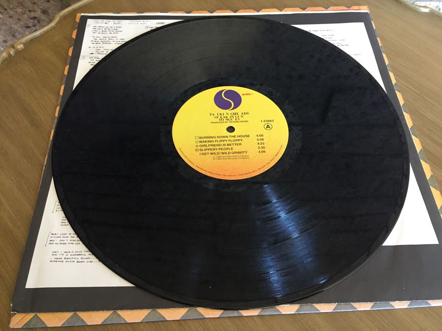 Talking Heads ‎- Speaking In Tongues - Sire ‎- 1-23883 [Photo 5]