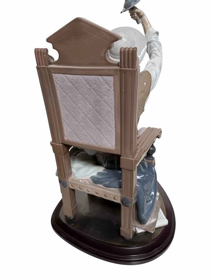 Massive 'I am Don Quixote' Porcelain Lladro Figurine, Model #1522, Sculpted By Salvador Furió 12'W X 18'D X 28.5'H Retailed $6,500
 [Photo 9]