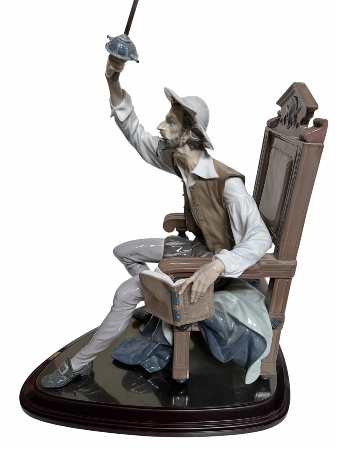 Massive 'I am Don Quixote' Porcelain Lladro Figurine, Model #1522, Sculpted By Salvador Furió 12'W X 18'D X 28.5'H Retailed $6,500
 [Photo 10]