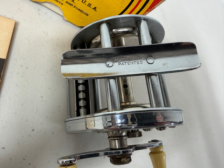 Just Added - New Old Stock South Bend Bait Company No. 350 Anti-Back-Lash Casting Fishing Reel With Original Box And Instructions [Photo 7]