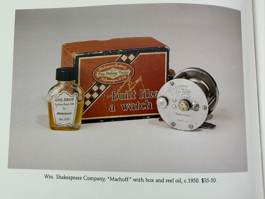 Just Added - First Edition Hardcover Book Top Of The Line Fishing Collectibles With Values By Donna Tonelli 1997 [Photo 15]