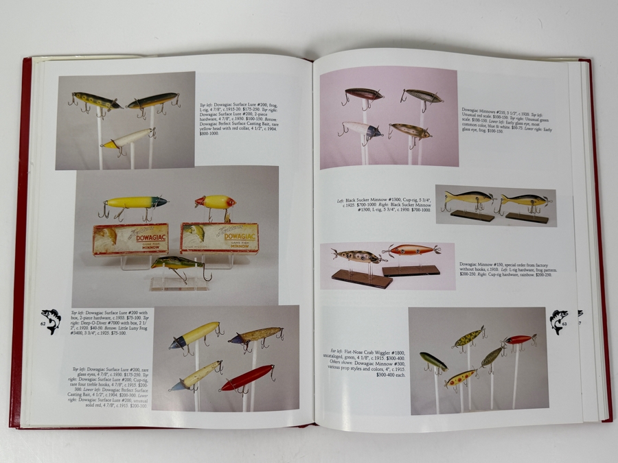 Just Added - First Edition Hardcover Book Top Of The Line Fishing Collectibles With Values By Donna Tonelli 1997 [Photo 4]