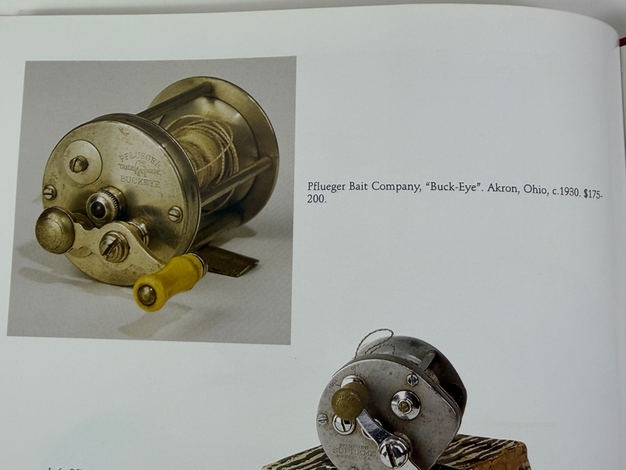 Just Added - First Edition Hardcover Book Top Of The Line Fishing Collectibles With Values By Donna Tonelli 1997 [Photo 13]