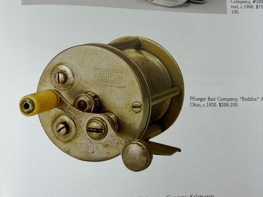 Just Added - First Edition Hardcover Book Top Of The Line Fishing Collectibles With Values By Donna Tonelli 1997 [Photo 14]