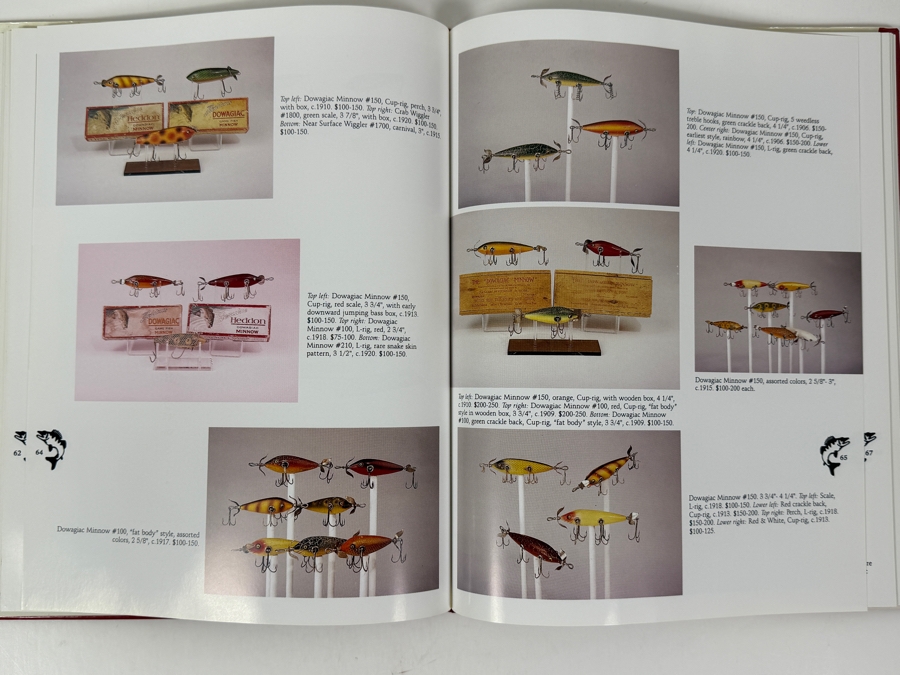 Just Added - First Edition Hardcover Book Top Of The Line Fishing Collectibles With Values By Donna Tonelli 1997 [Photo 6]