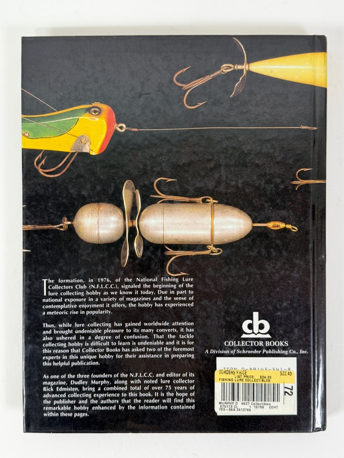 Just Added - Hardcover Book Fishing Lure Collectibles: An Identification And Value Guide To The Most Collectible Antique Fishing Lures 1997 [Photo 11]