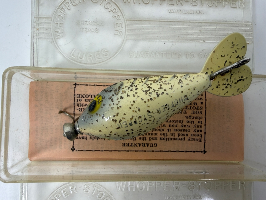 Just Added - (3) Vintage New Whopper-Stopper Fishing Lures In Original Packaging [Photo 6]