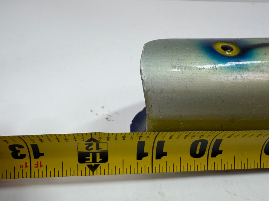 Just Added - Large Vintage South Bend Zane Grey Wooden Teaser Fishing Lure 11'L [Photo 6]