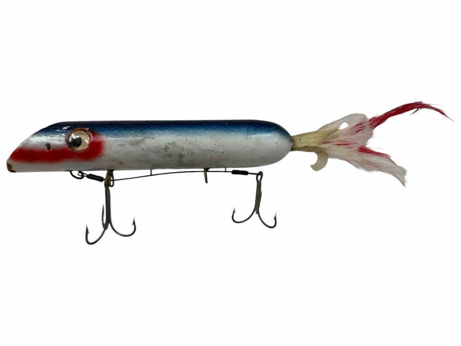 Just Added - Vintage Wooden Fishing Lure 10.5'L