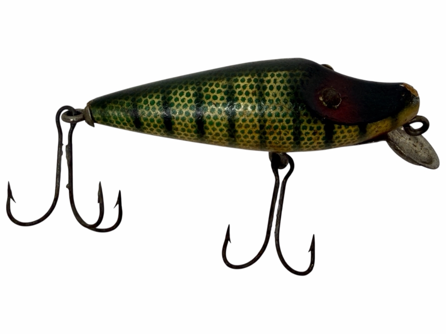 Just Added - Vintage Heddon River Runt Wooden Fishing Lure 3.5L