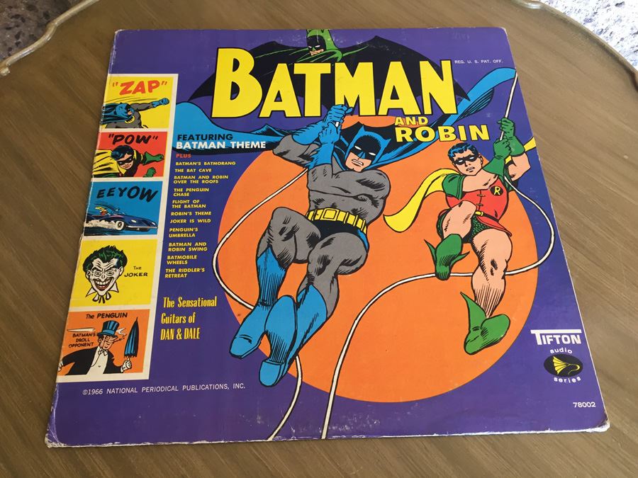 Sensational Guitars Of Dan & Dale, The ‎- Batman And Robin - Tifton ‎- 78002 [Photo 1]