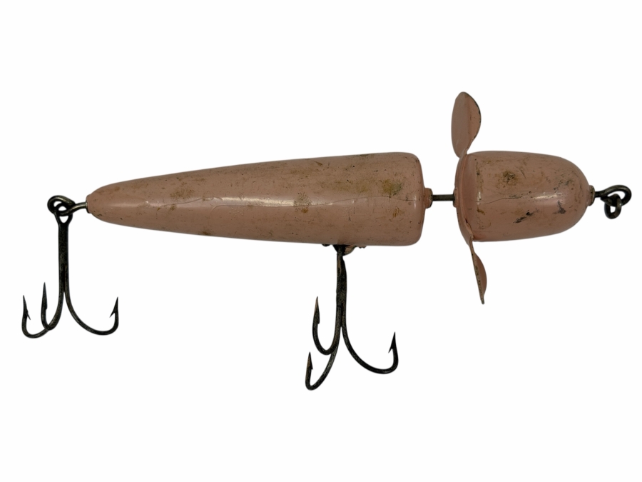 Just Added - Vintage Pflueger Globe 'Bulldog' Wooden Fishing Lure 6.5L