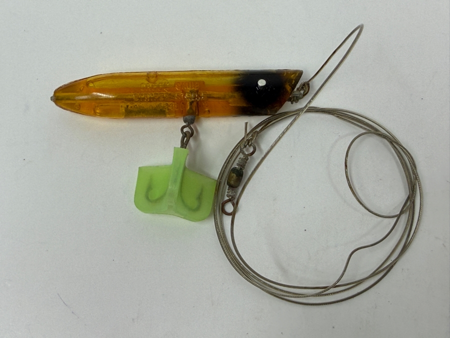 Just Added - Vintage New Creek Chub Striper Strike Fishing Lure 3L [Photo 5]