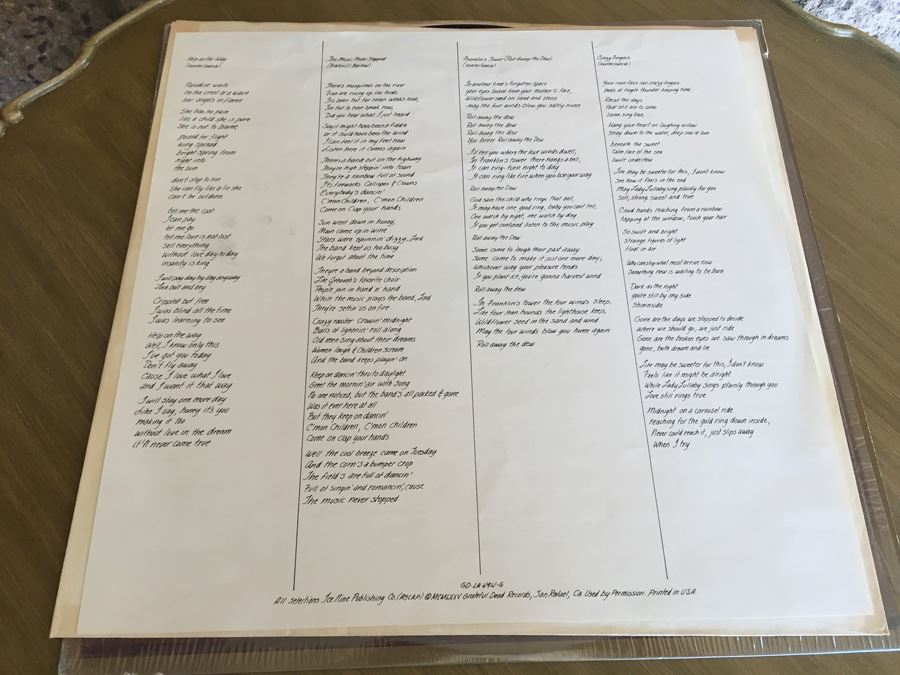 Grateful Dead, The ‎- Blues For Allah - Grateful Dead Records ‎- GD-LA494-G [Photo 3]