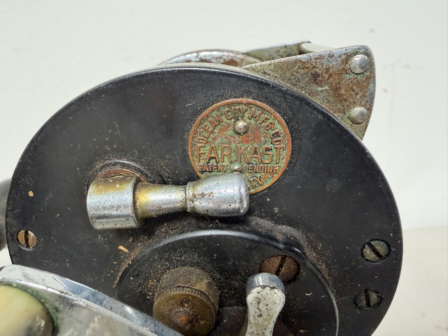 Just Added - (8) Vintage Salt Water Fishing Reels Including Brands Like Penn, Ocean City, Pflueger, 4 Brothers And Daiwa [Photo 10]