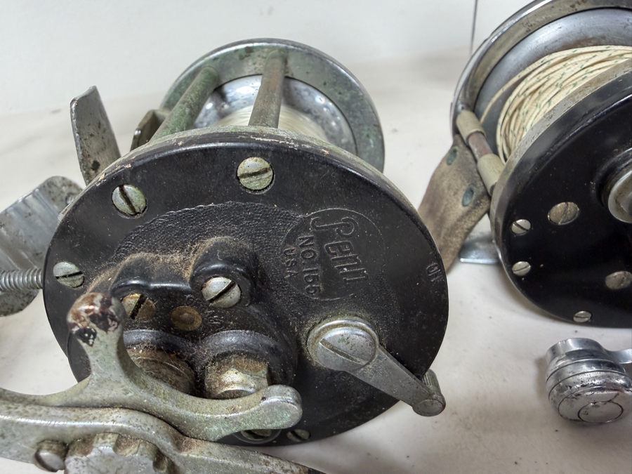 Just Added - (8) Vintage Salt Water Fishing Reels Including Brands Like Penn, Ocean City, Pflueger, 4 Brothers And Daiwa [Photo 7]