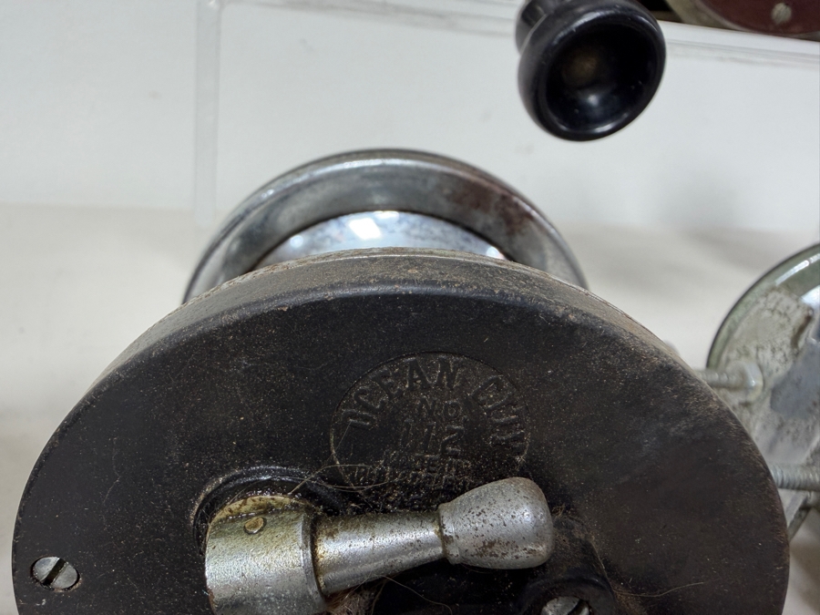 Just Added - (8) Vintage Salt Water Fishing Reels Including Brands Like Penn, Ocean City, Pflueger, 4 Brothers And Daiwa [Photo 6]