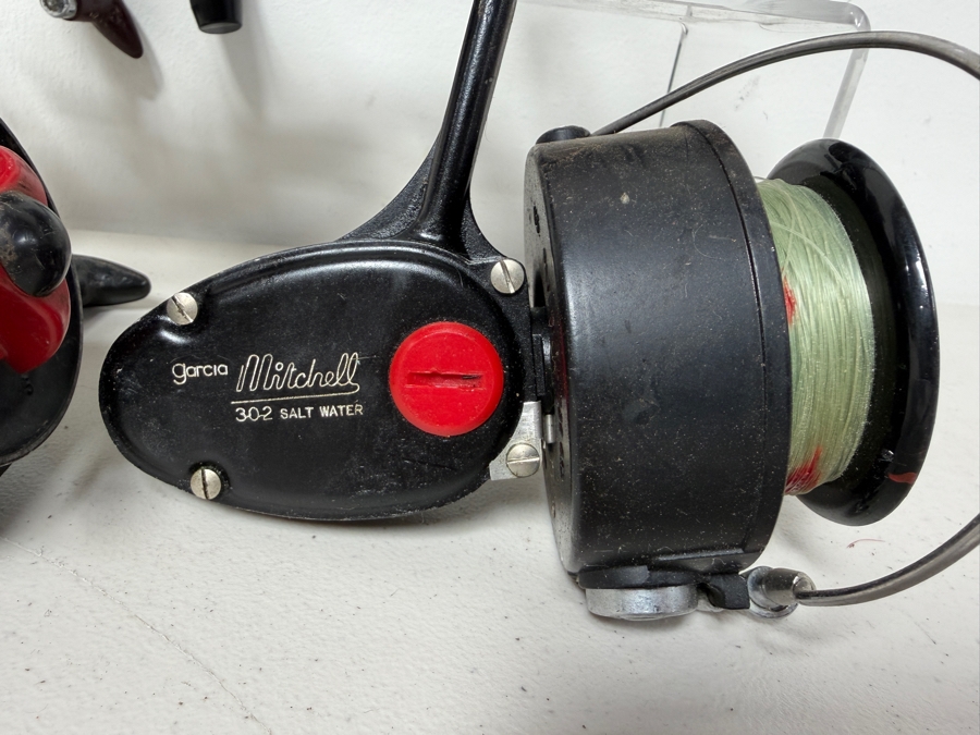 Just Added - (4) Vintage Fishing Reels: (2) DAM Berlin West Germany Quick, (1) Garcia Mitchell 302 Salt Water And (1) Shakespeare Alpha XT Graphite 600 [Photo 2]