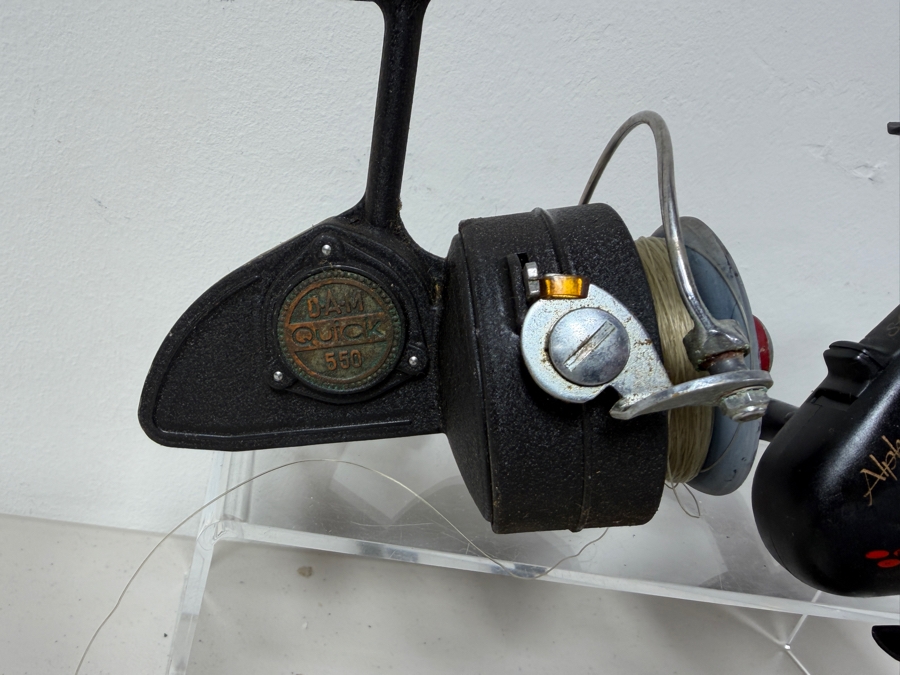 Just Added - (4) Vintage Fishing Reels: (2) DAM Berlin West Germany Quick, (1) Garcia Mitchell 302 Salt Water And (1) Shakespeare Alpha XT Graphite 600 [Photo 7]