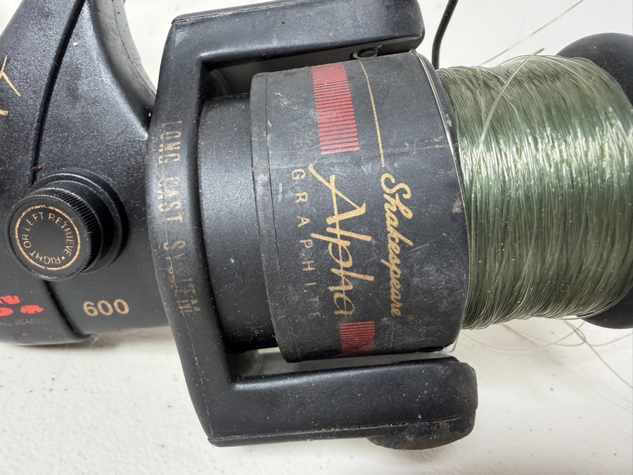 Just Added - (4) Vintage Fishing Reels: (2) DAM Berlin West Germany Quick, (1) Garcia Mitchell 302 Salt Water And (1) Shakespeare Alpha XT Graphite 600 [Photo 12]