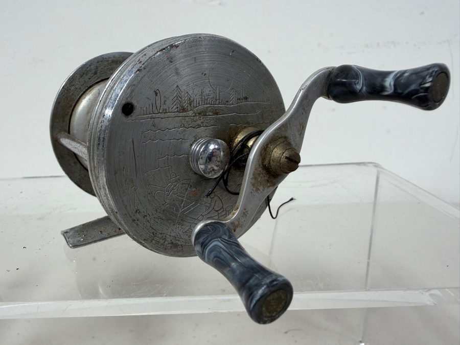 Just Added - (4) Vintage Fishing Reels: (1) Zebco Model 11, (1) J. C. Higgins, (1) 4 Brothers And (1) Bronson Mercury [Photo 5]