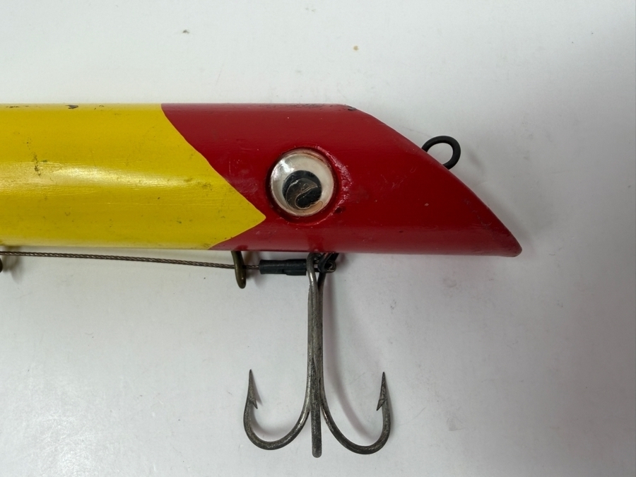 Just Added - Vintage Wooden Fishing Lure 7'L [Photo 2]