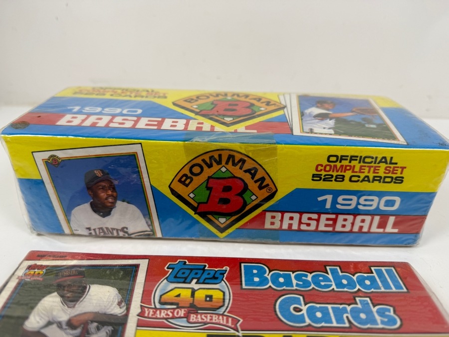 Just Added - Factory Sealed 1990 Bowman Baseball Cards Complete Set And Factory Sealed 1911 Topps Traded Baseball Cards With Promising Rookie Cards [Photo 3]