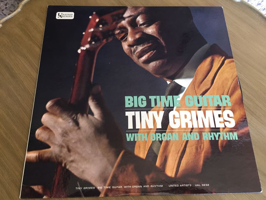 Tiny Grimes ‎- Big Time Guitar With Organ And Rhythm - United Artists Records ‎- UAL 3232 [Photo 1]
