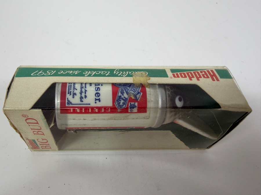 Just Added - Vintage New Old Stock Heddon Big Bud Fishing Lure With Original Box [Photo 3]