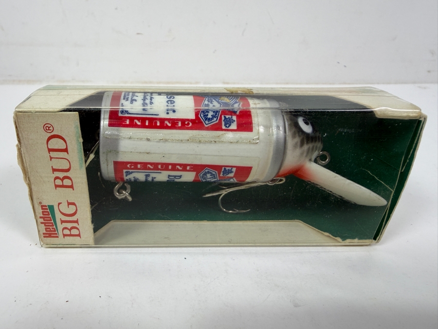 Just Added - Vintage New Old Stock Heddon Big Bud Fishing Lure With Original Box [Photo 2]