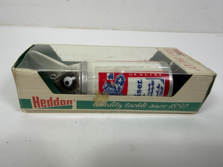 Just Added - Vintage New Old Stock Heddon Big Bud Fishing Lure With Original Box [Photo 4]