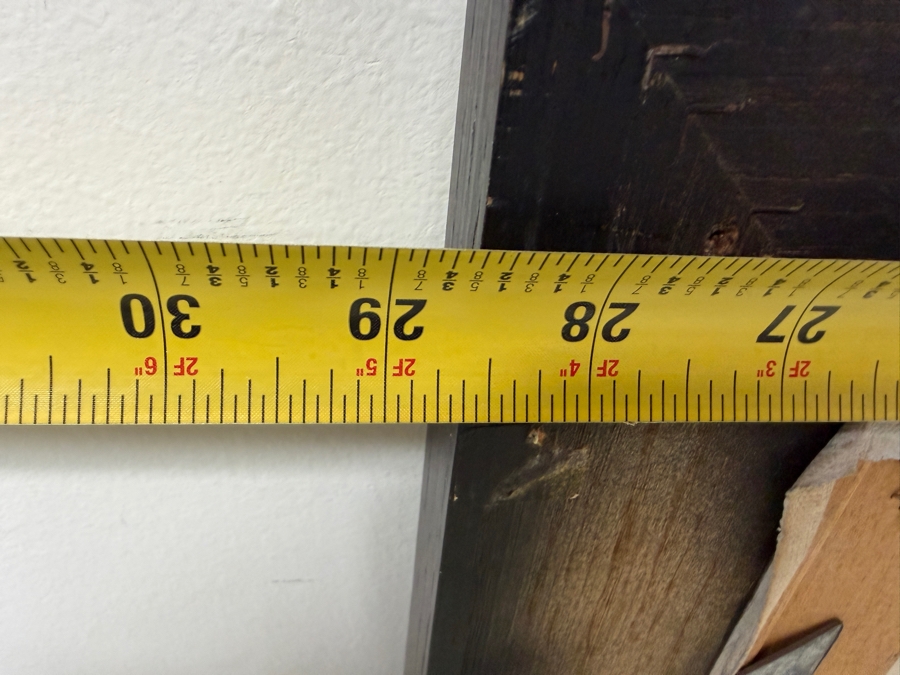 Just Added - Gerrit Greve (1948-2024, Cardiff by the Sea, CA) Original Acrylic Painting On Canvas Titled 'Adrift #2' Signed Lower Right and Verso Dated 1993 Measures 24' X 36' With Handmade Matching Frame 28.5' X 40.5' Estimate $1,300 - $1,600 [Photo 15]