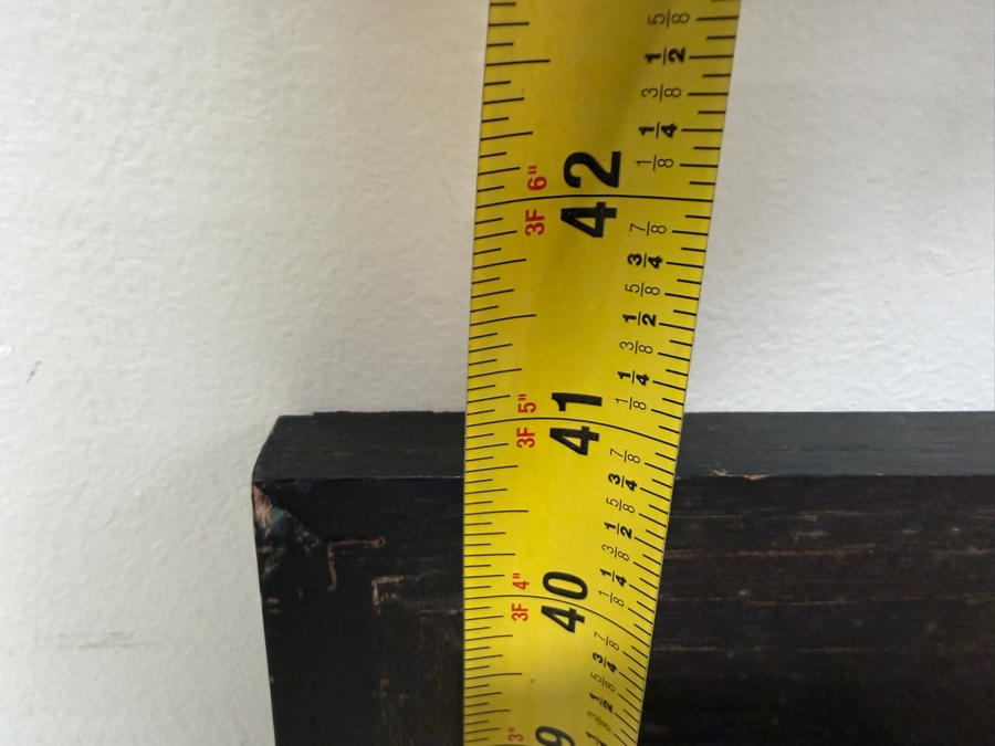 Just Added - Gerrit Greve (1948-2024, Cardiff by the Sea, CA) Original Acrylic Painting On Canvas Titled 'Adrift #2' Signed Lower Right and Verso Dated 1993 Measures 24' X 36' With Handmade Matching Frame 28.5' X 40.5' Estimate $1,300 - $1,600 [Photo 16]