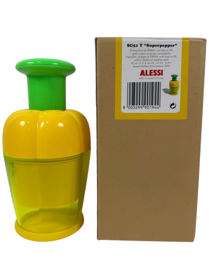 Alessi 'Superpepper' Vegetable Chopper Designed By Stefano Giovannoni