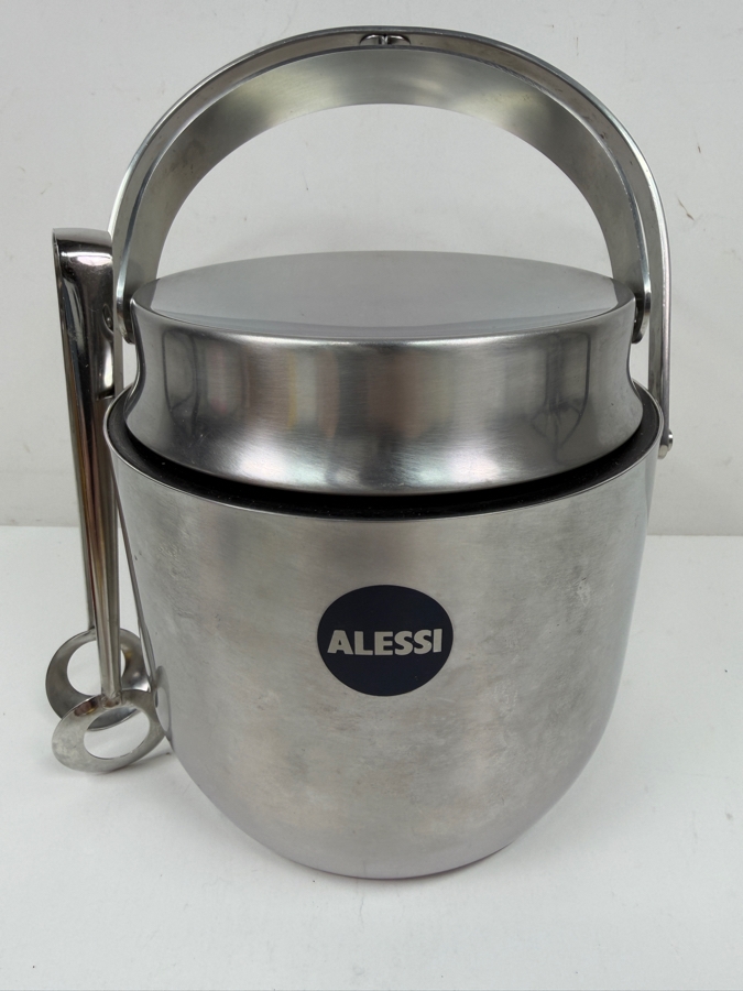 Alessi Stainless Steel Ice Bucket Designed By Luigi Massoni And Carlo Mazzeri
 [Photo 2]