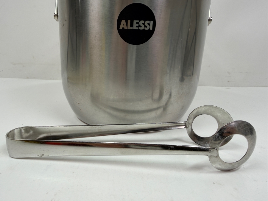 Alessi Stainless Steel Ice Bucket Designed By Luigi Massoni And Carlo Mazzeri
 [Photo 5]