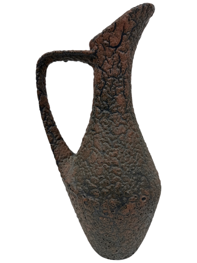 Signed Handmade Ceramic Vessel 13'H