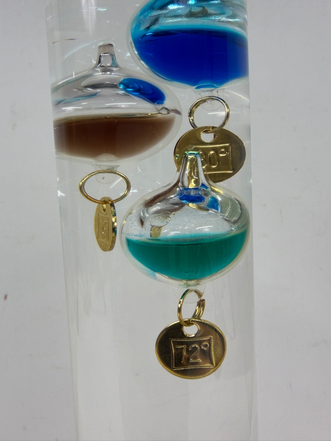 Glass Galileo Thermometer 15'H [Photo 2]
