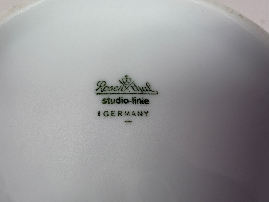 Vintage Rosenthal Studio Line Irish Spring Pattern Porcelain Vase Designed By Rosemonde Nairac In The 1970s 7.5'H
 [Photo 5]