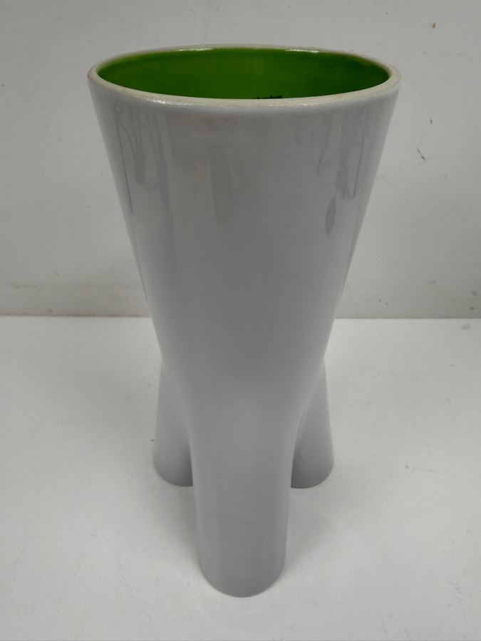 White Porcelain Sagaform Multifunctional Vase/Candleholder Designed By Jon Eliasson 10'H
 [Photo 3]